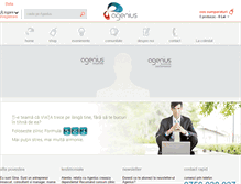 Tablet Screenshot of agenius.ro